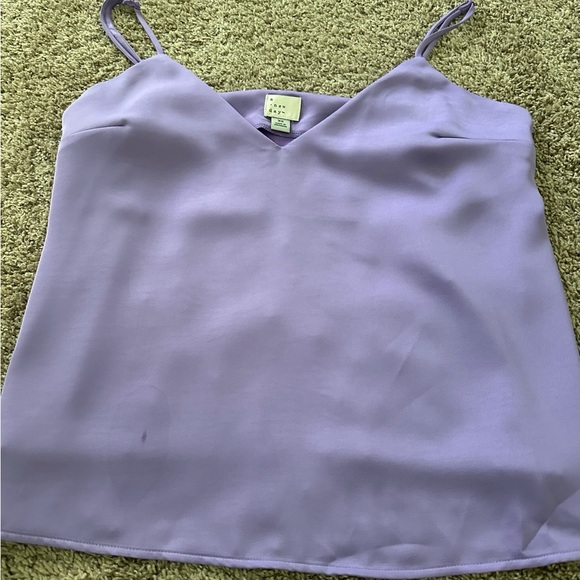 Lavender Spaghetti Strap Top - Picture 3 of 5